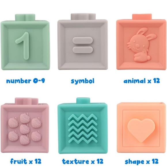 Set of soft stacking blocks - Picture 5 of 5